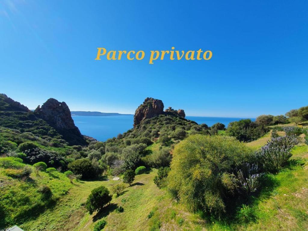 NebidaL'Estasi Tanca Piras A Bordo Piscina Con Vista Mare别墅 外观 照片