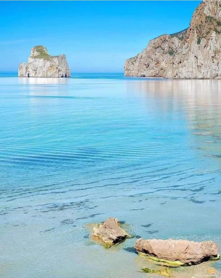 NebidaL'Estasi Tanca Piras A Bordo Piscina Con Vista Mare别墅 外观 照片